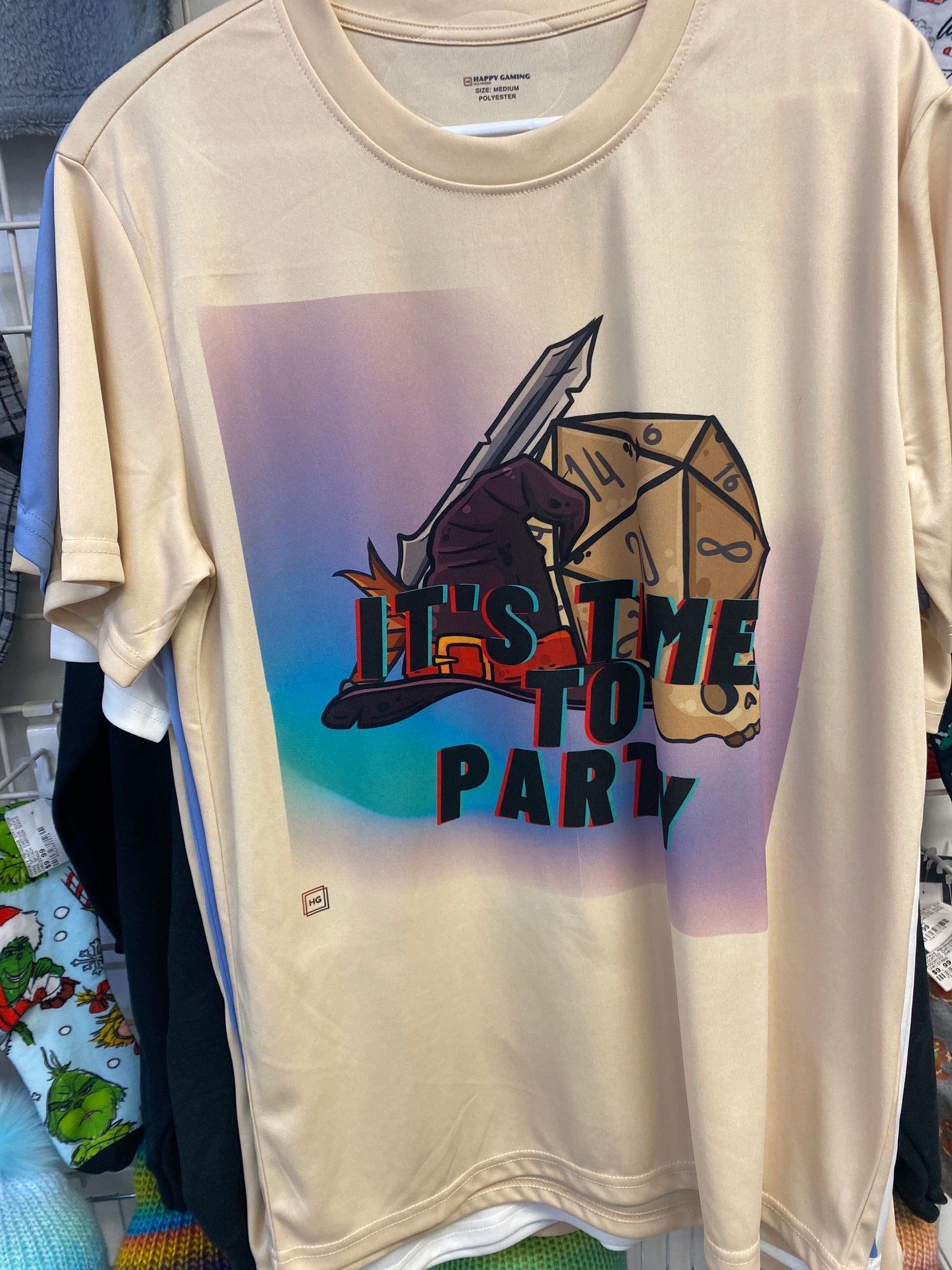 ITS TIME TO PARTY T SHIRT X LARGE