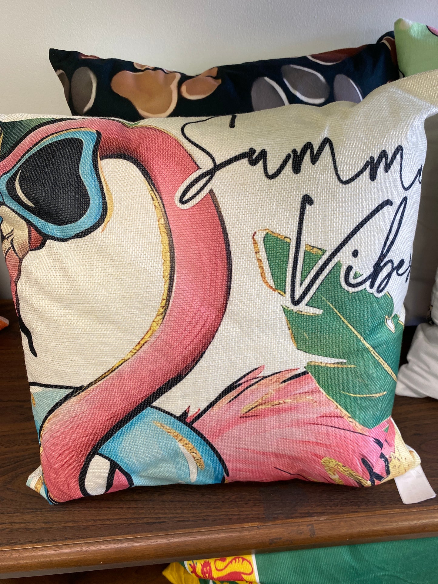 SUMMER TIME THROW PILLOW