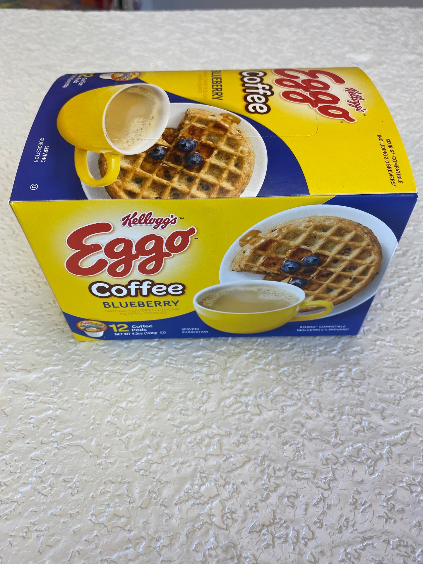 EGGO COFFEE BLUEBERRY 12 COFFEE PODS