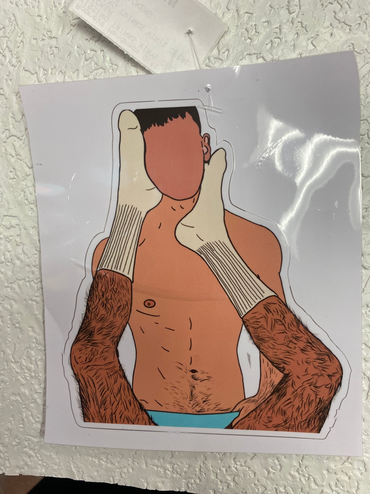 KISSING TWINKS VINYL DECAL STICKER