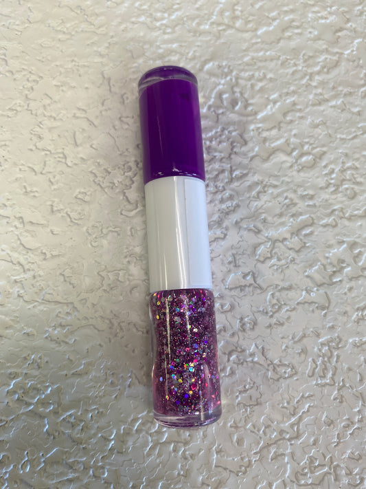 GLITTER NAIL POLISH VIOLET