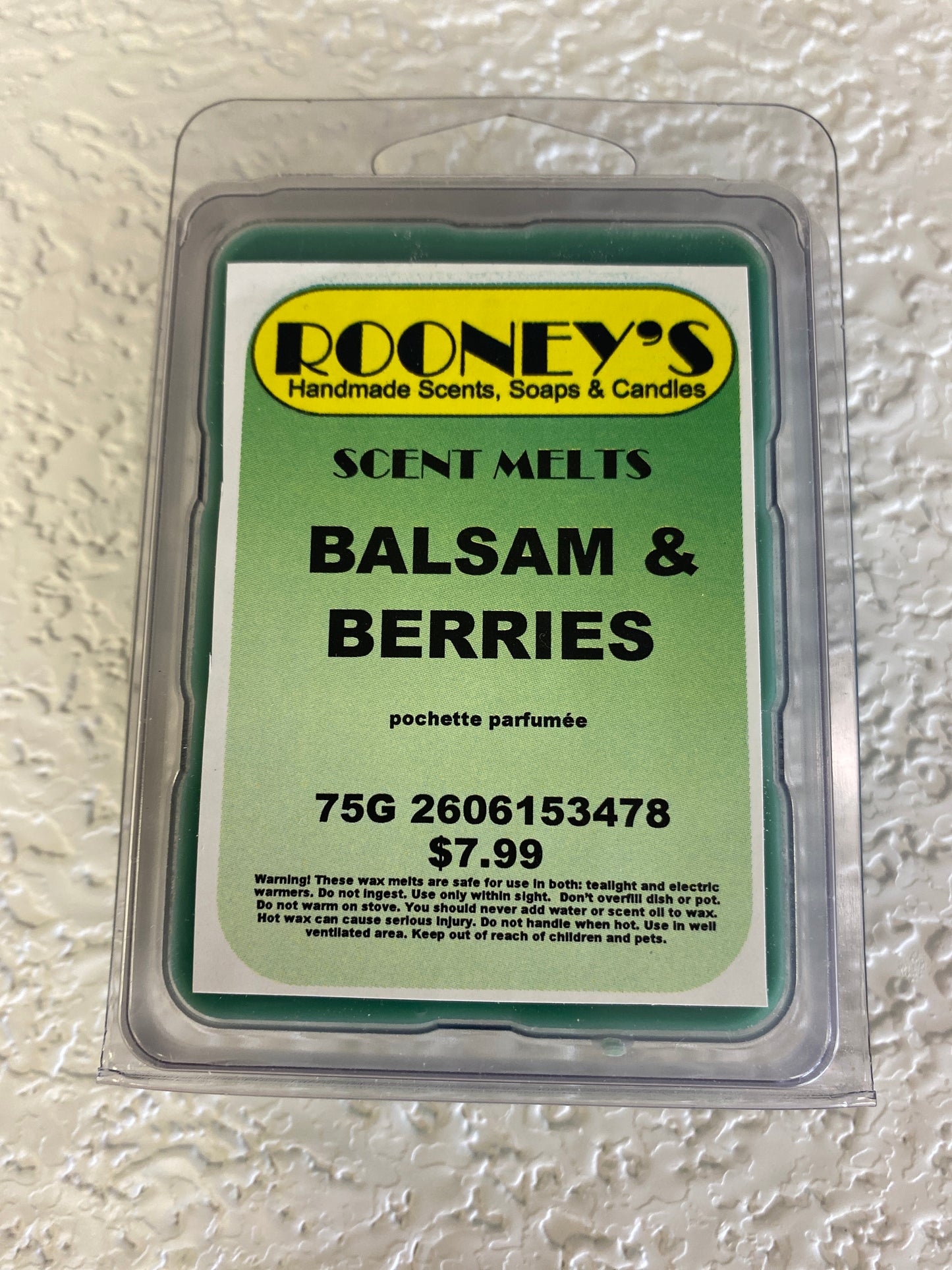 SCENT MELT BALSAM & BERRIES