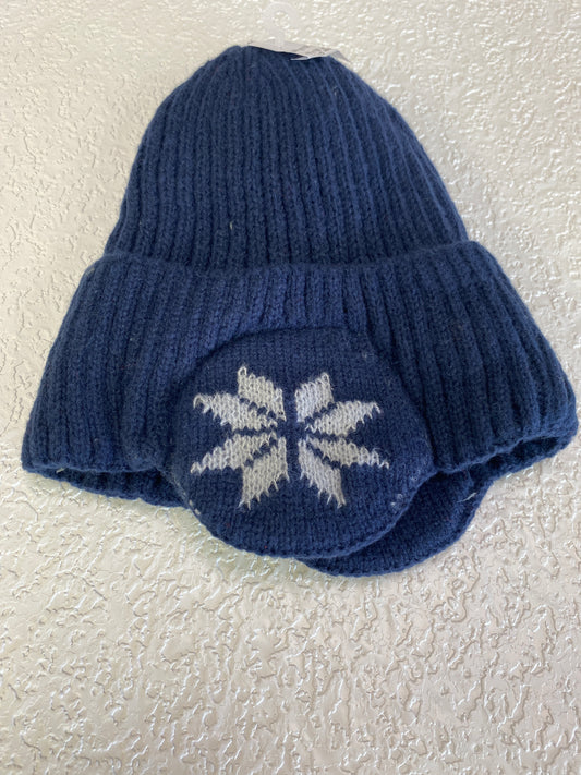 WIND PROOF NAVY BLUE WARM BEANIE