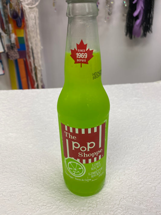 THE POP SHOPPE LIME RICKY BOTTLE
