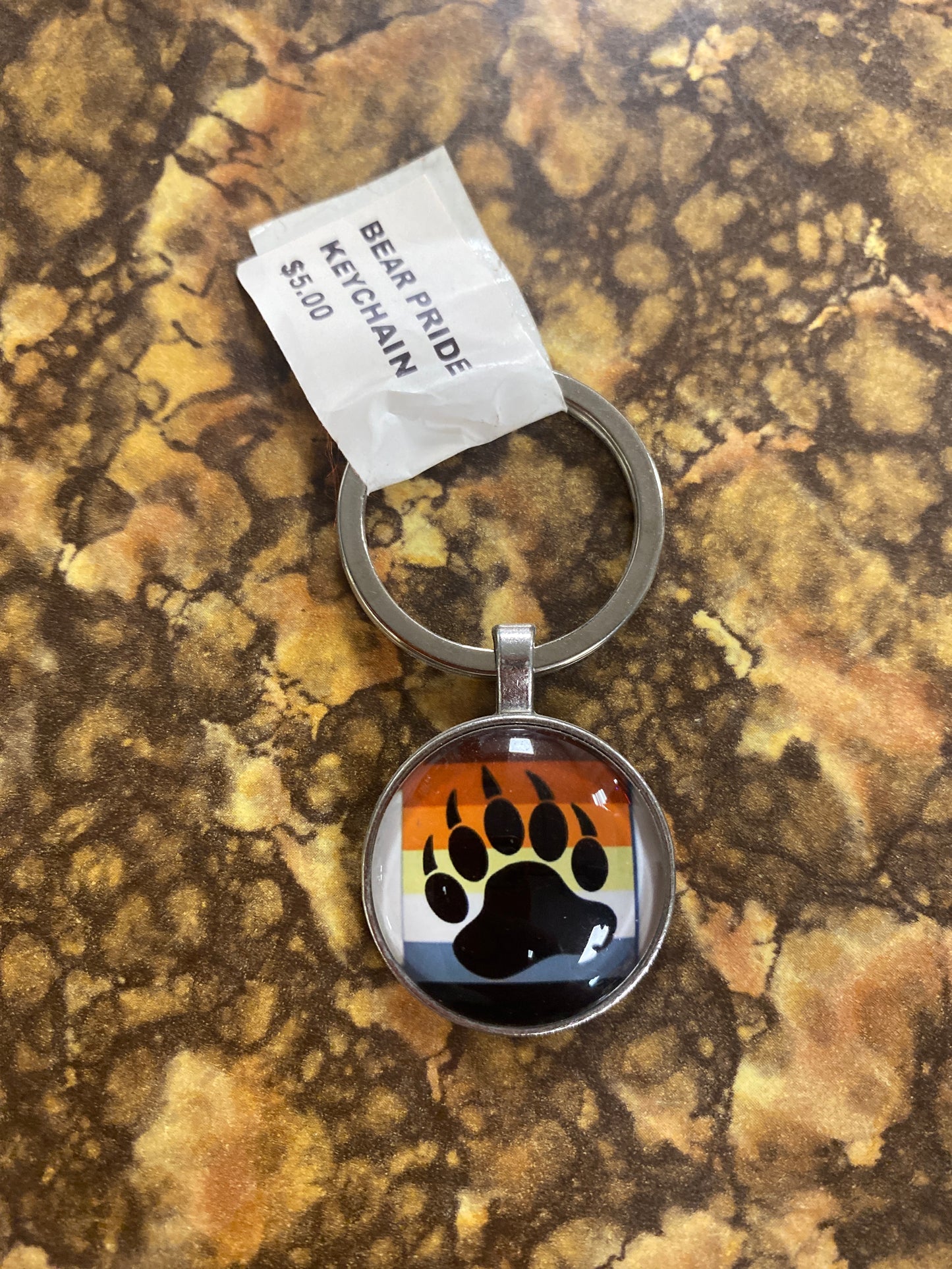 BEAR PRIDE KEYCHAIN