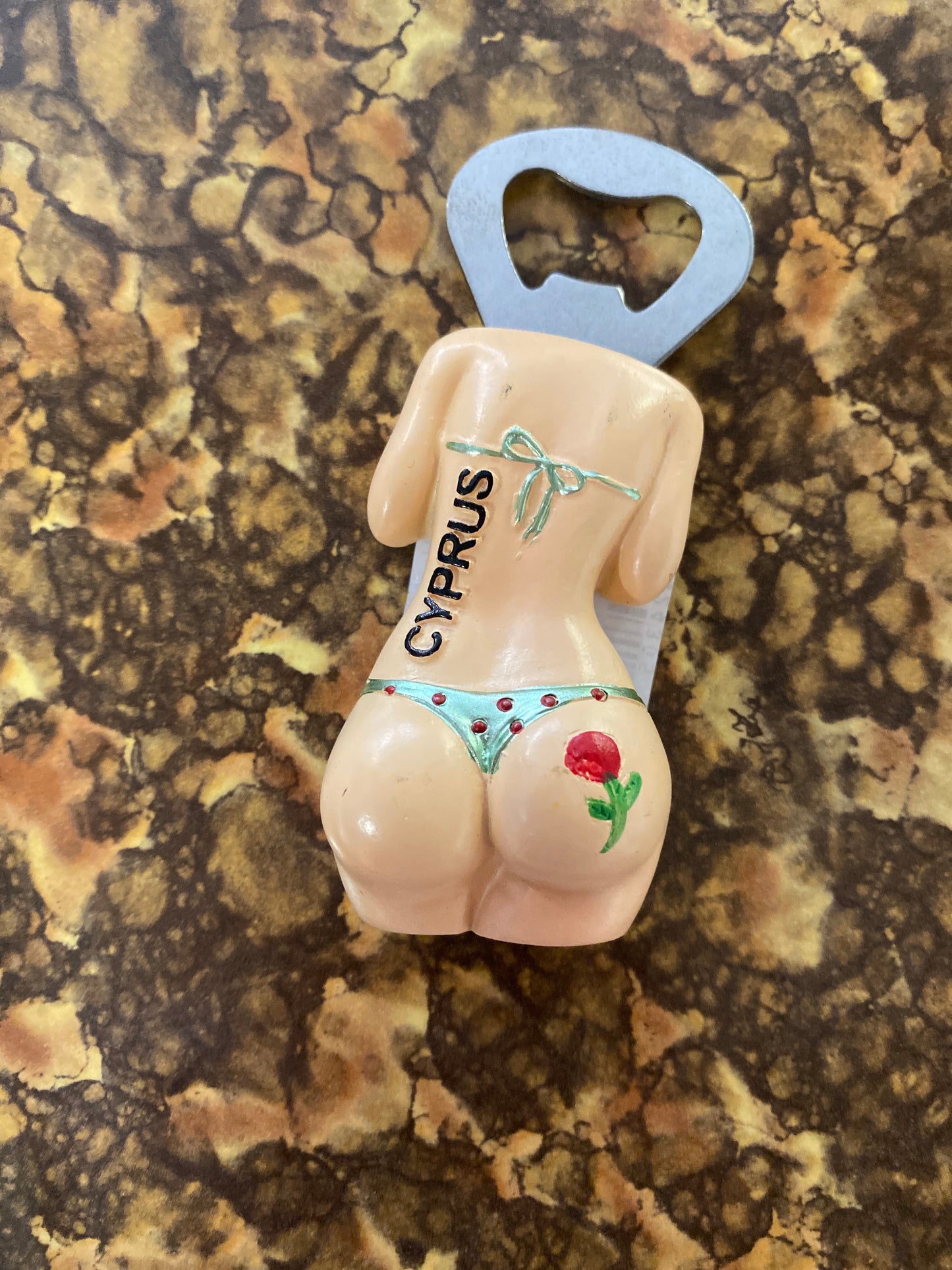 METAL BOTTLE OPENER IS 3D BIKINI
