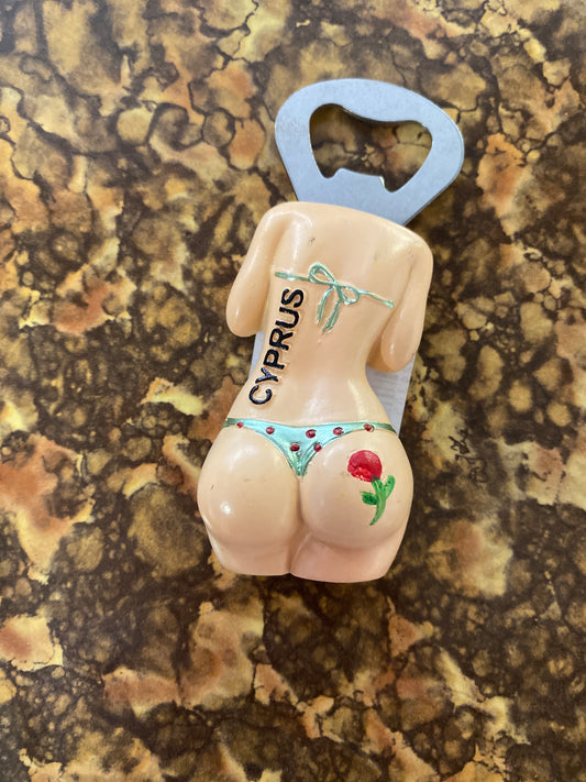 METAL BOTTLE OPENER IS 3D BIKINI