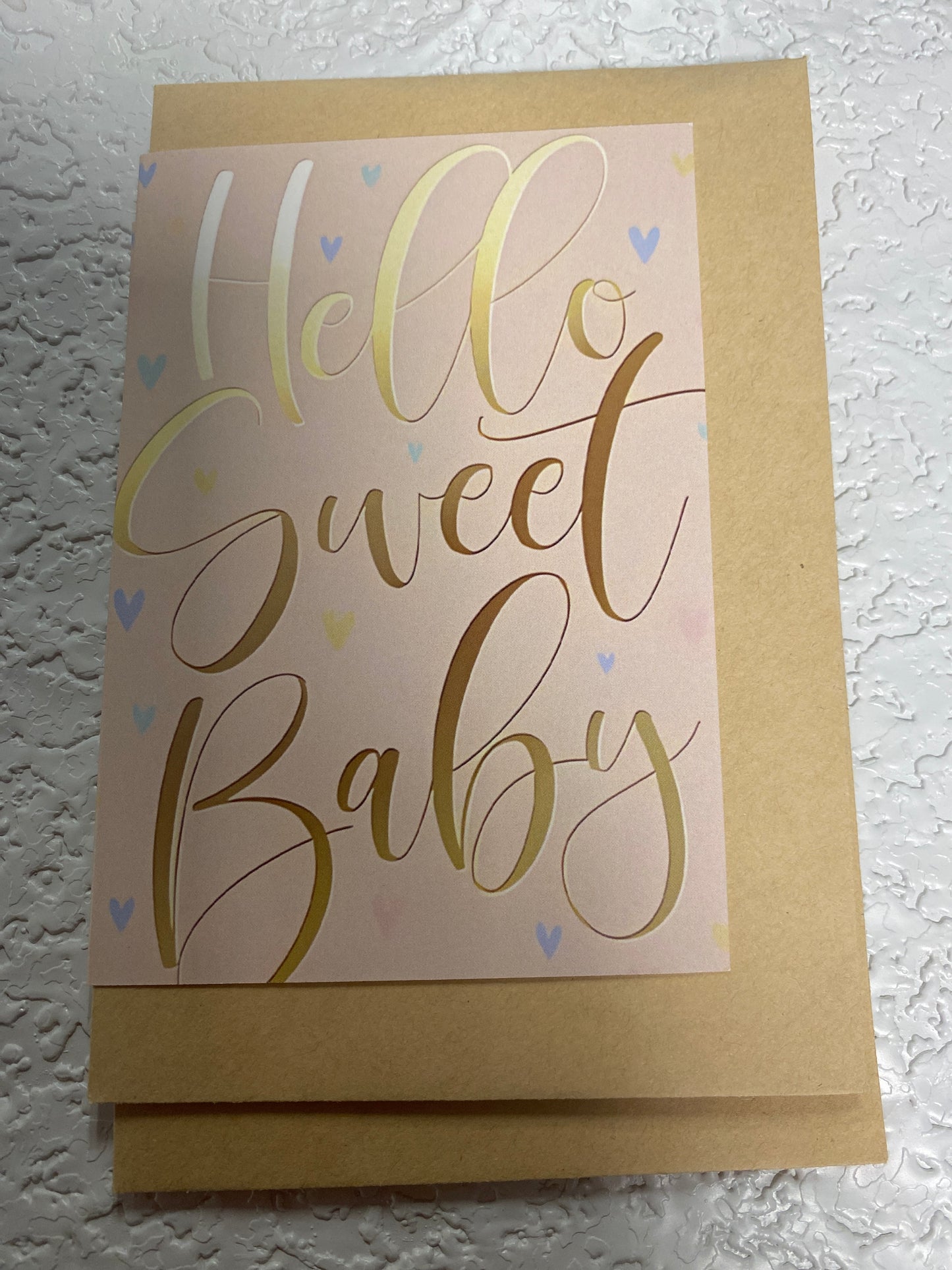 BABY SHOWER GREETING CARD