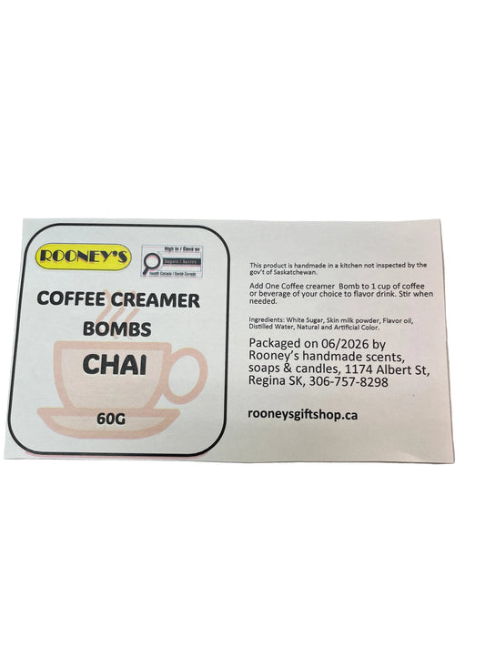 COFFEE CREAMER BOMBS CHAI 2 PACK