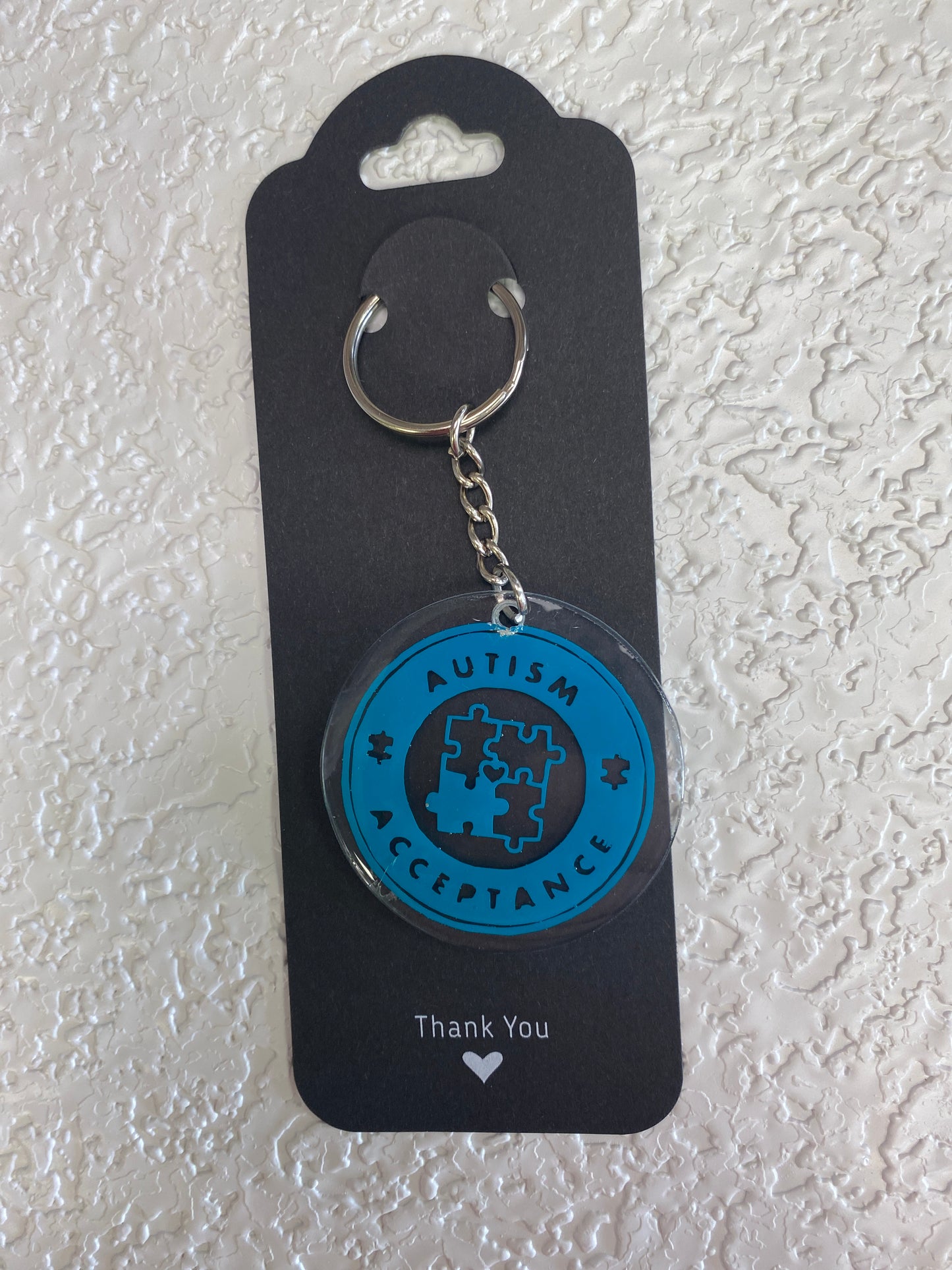 KEYCHAINS AUTISM ACCEPTANCE