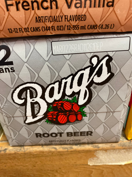 BARQS ROOT BEER CASE
