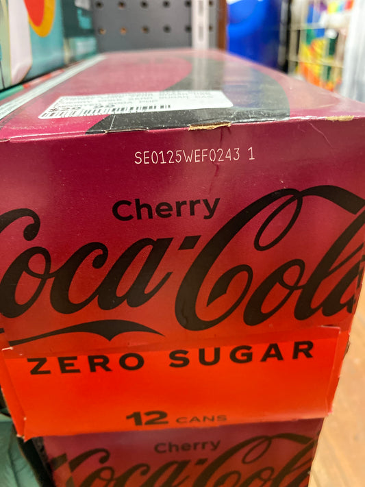 CHERRY COKE ZERO SUGAR CASE