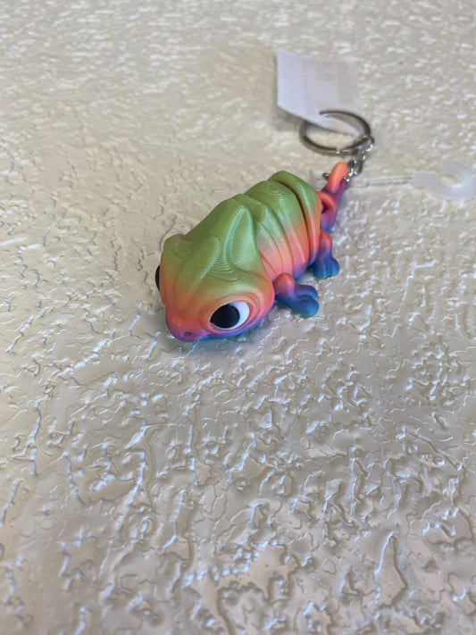 RAINBOW 3D PRINT CAM KEYCHAIN