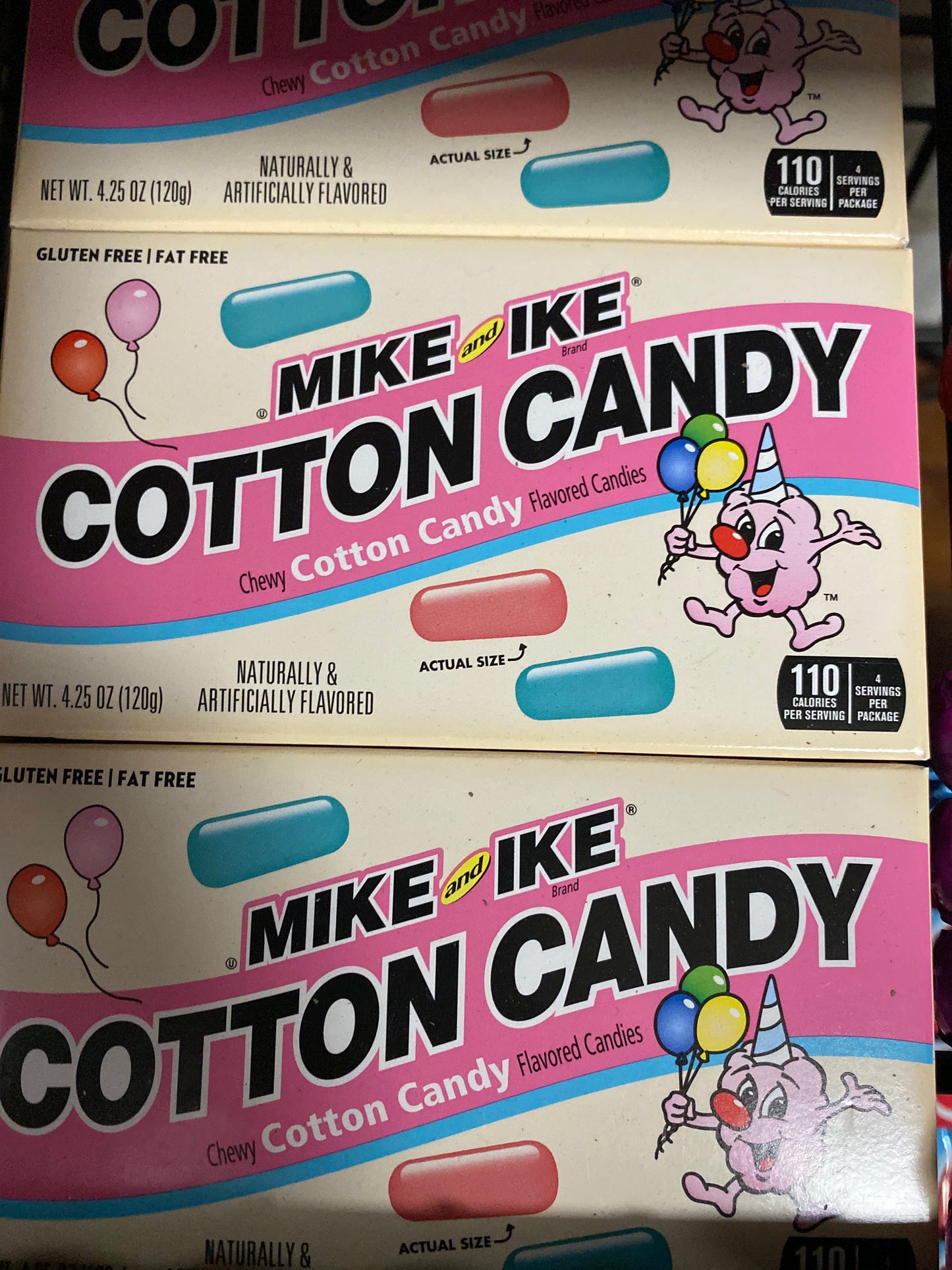 MIKE AND IKE COTTON CANDY CANDIES