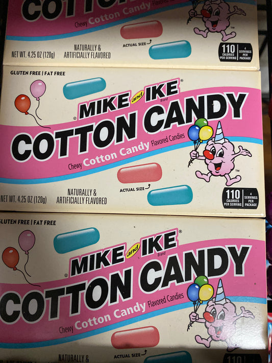 MIKE AND IKE COTTON CANDY CANDIES