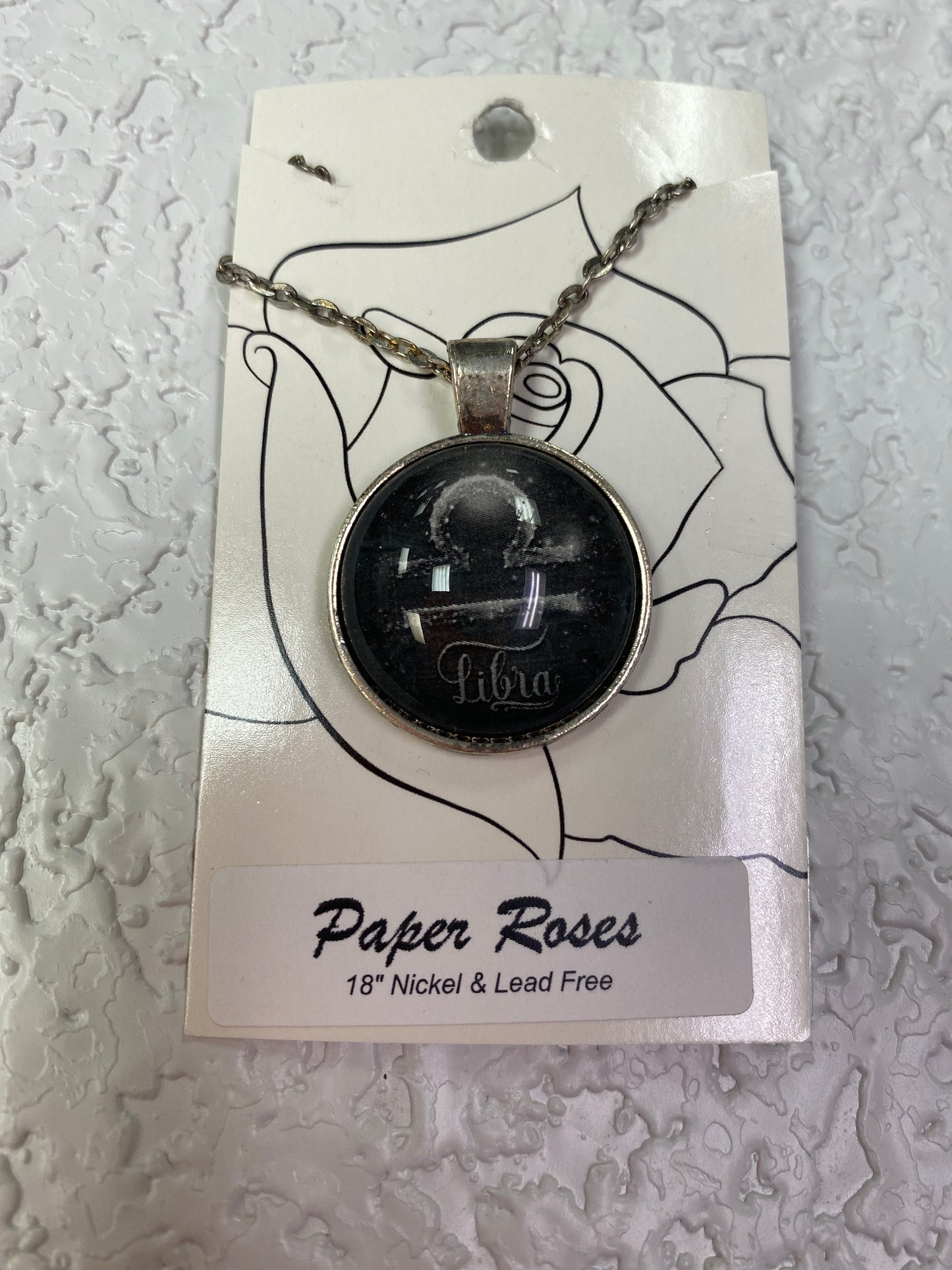LIBRA SILVER NECKLACE