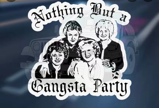 FUNNY DOROTHY GOLDEN GIRLS STICKER