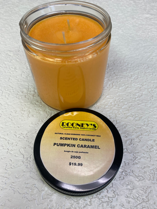 PUMPKIN CARAMEL CANDLE 250G