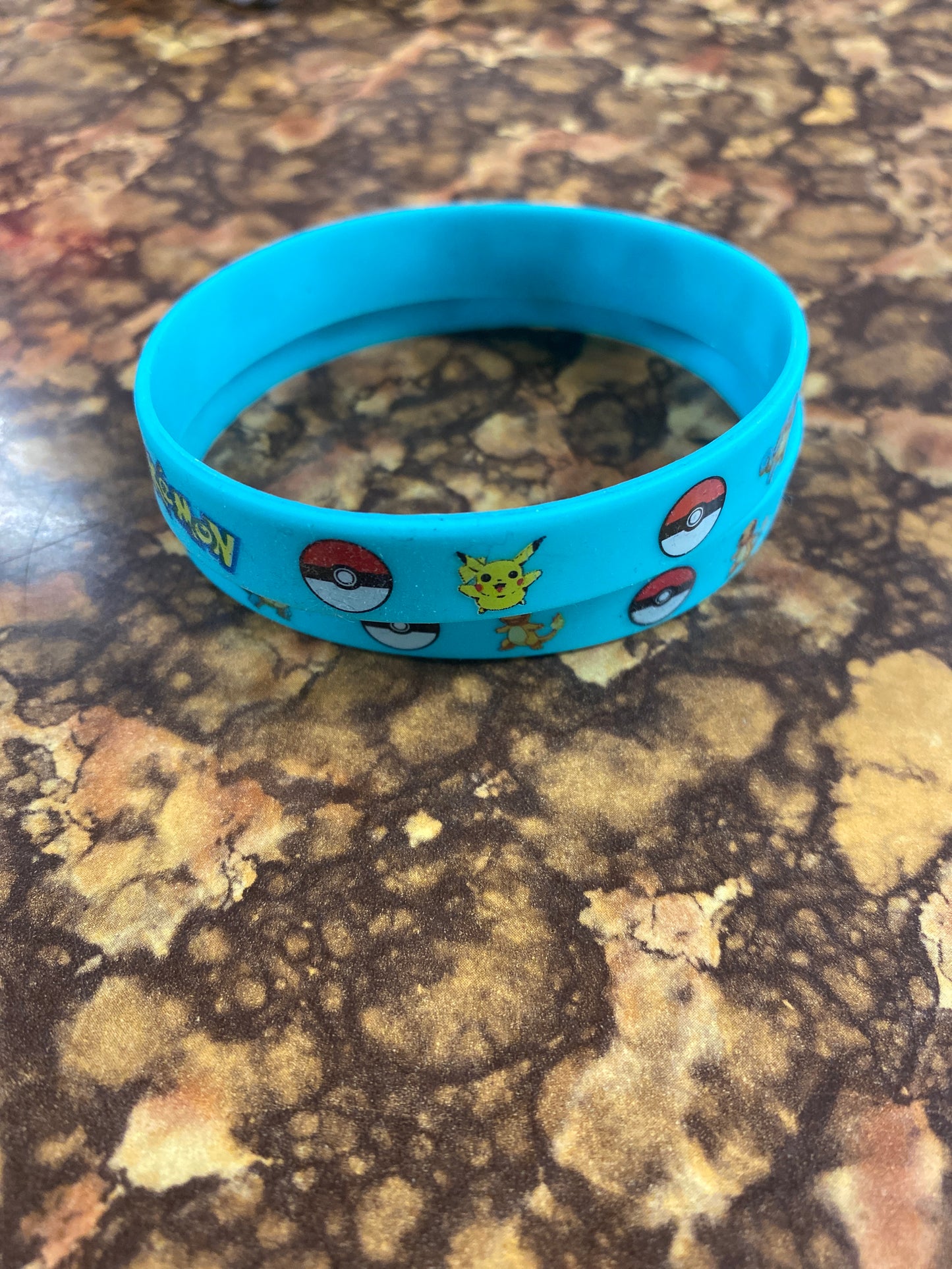 POKEMON TEAL BRACLET