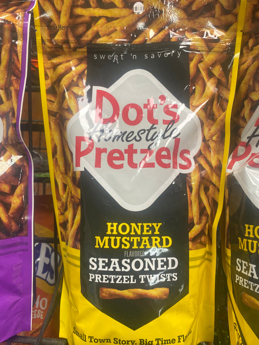 DOTS PRETZELS HONEY MUSTARD 453G