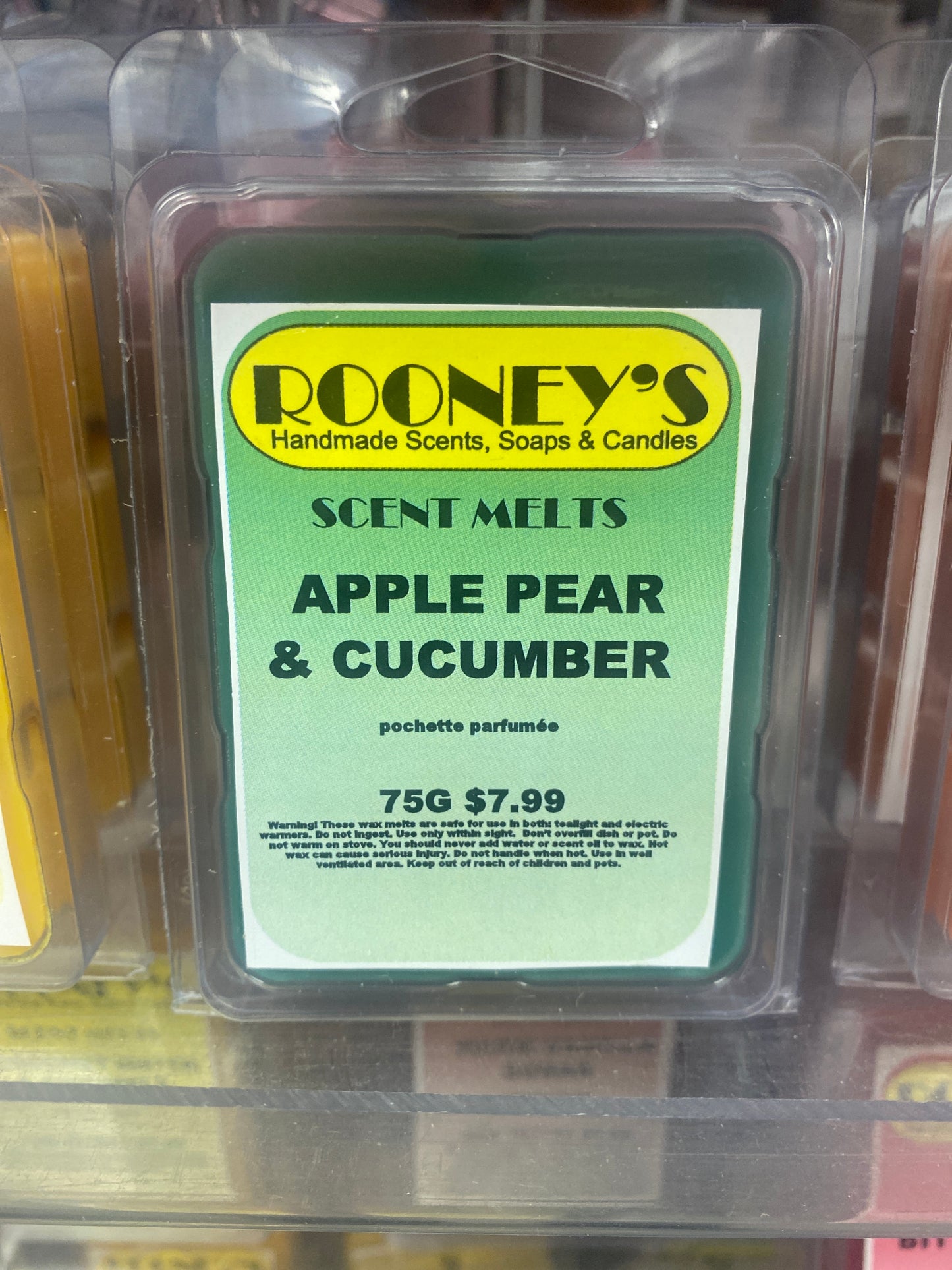 APPLE PEAR & CUCUMBER SCENT MELT