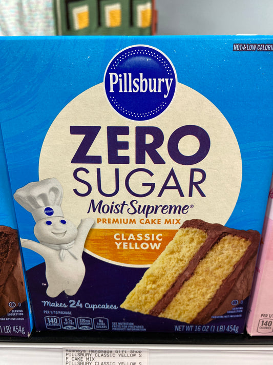 Pillsbury zs classic yellow cake mix USA