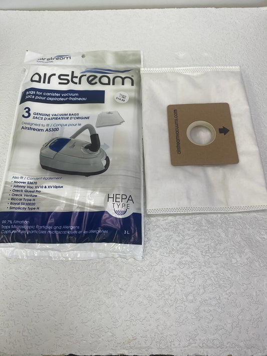 AIRSTREAM AS300 HEPA BAGS