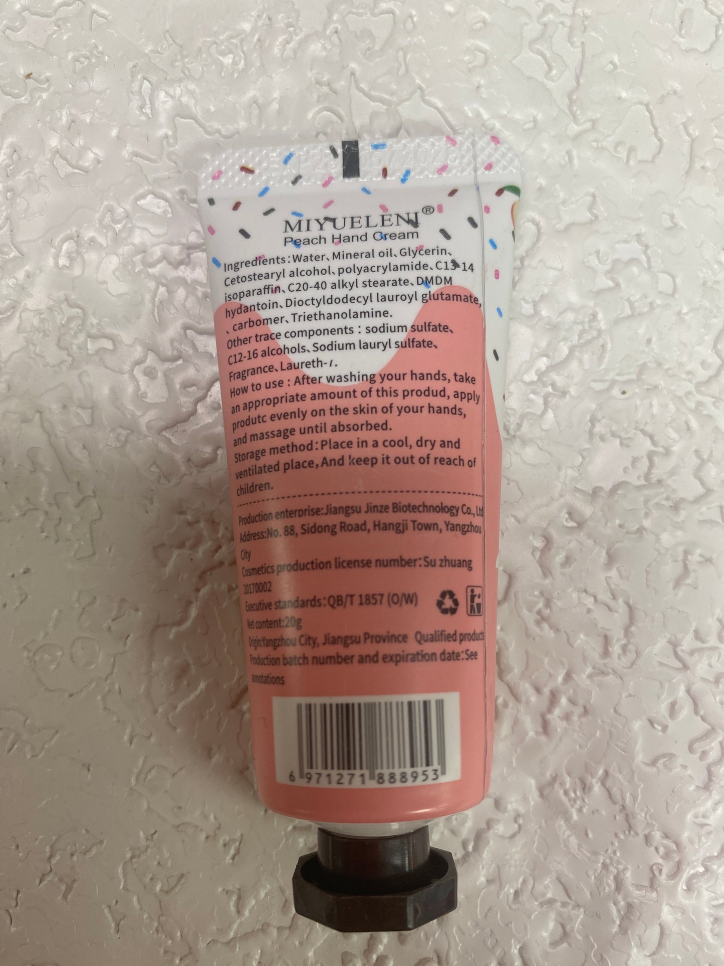 HAND CREAM PEACH ICE CREAM