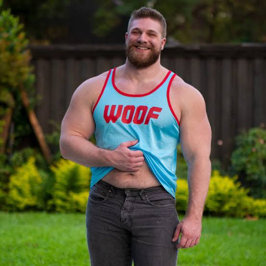 GRUFF PUP WOOF AIR TANK BLUE RED