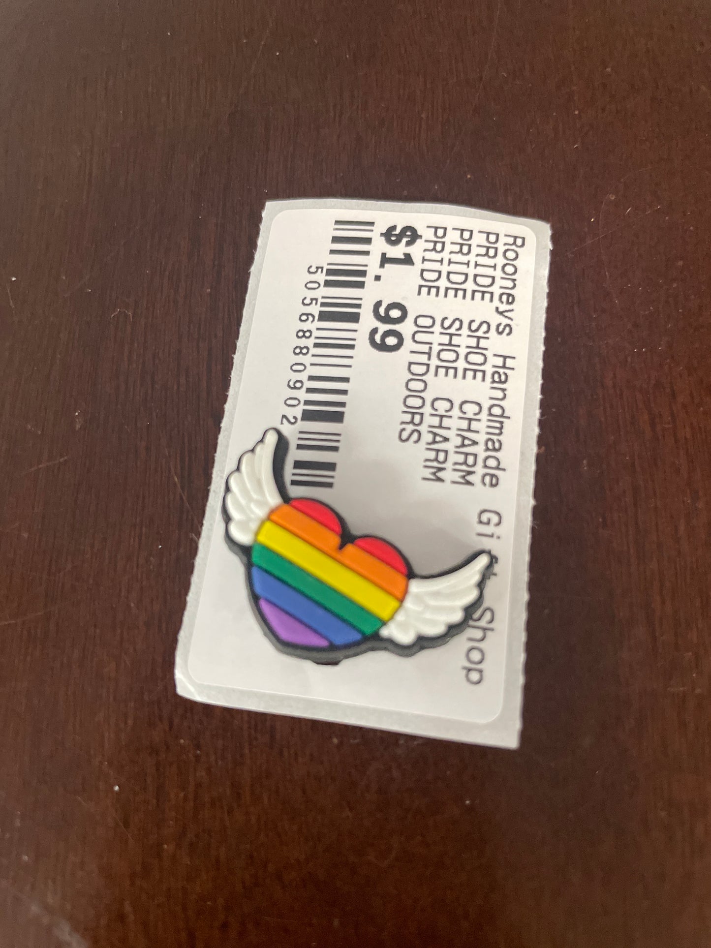 PRIDE SHOE CHARM