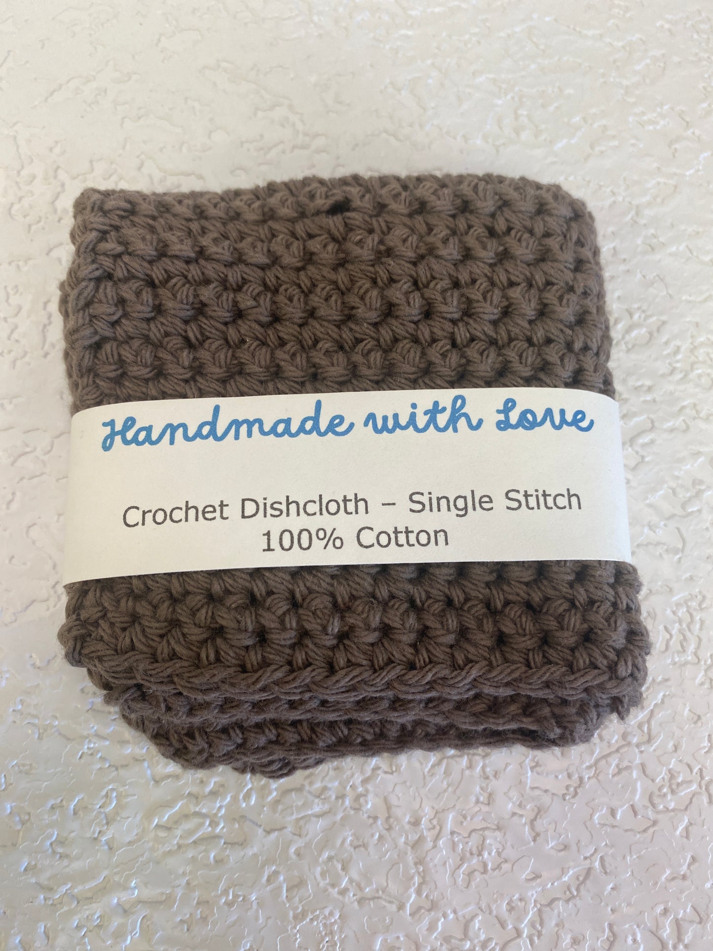 DISHCLOTH BROWN