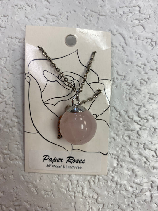 ROSE QUARTZ NECKLACE