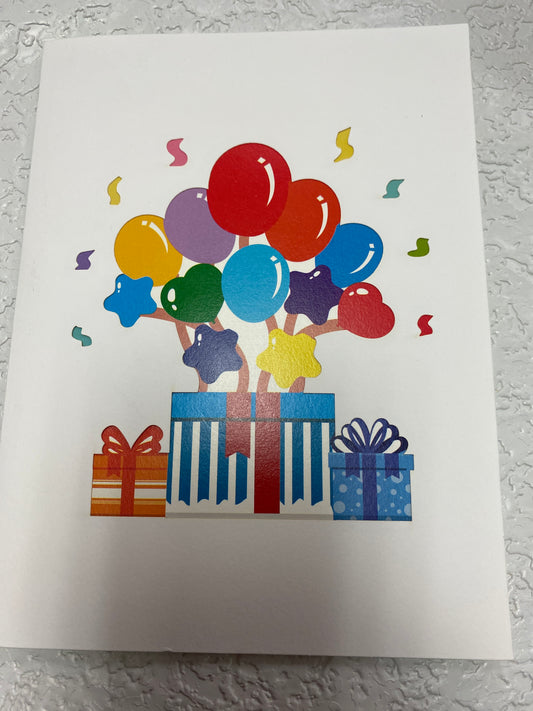 POP UP GREETING CARD