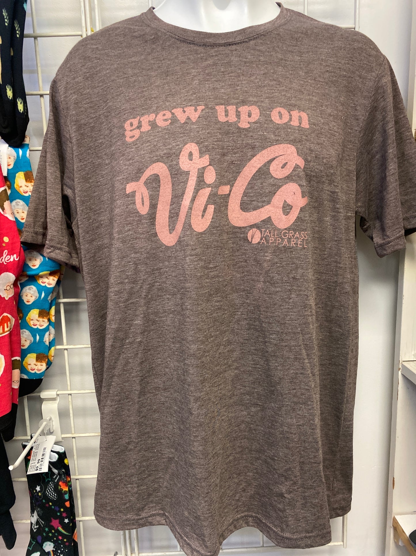GREW UP ON VI CO T SHIRT