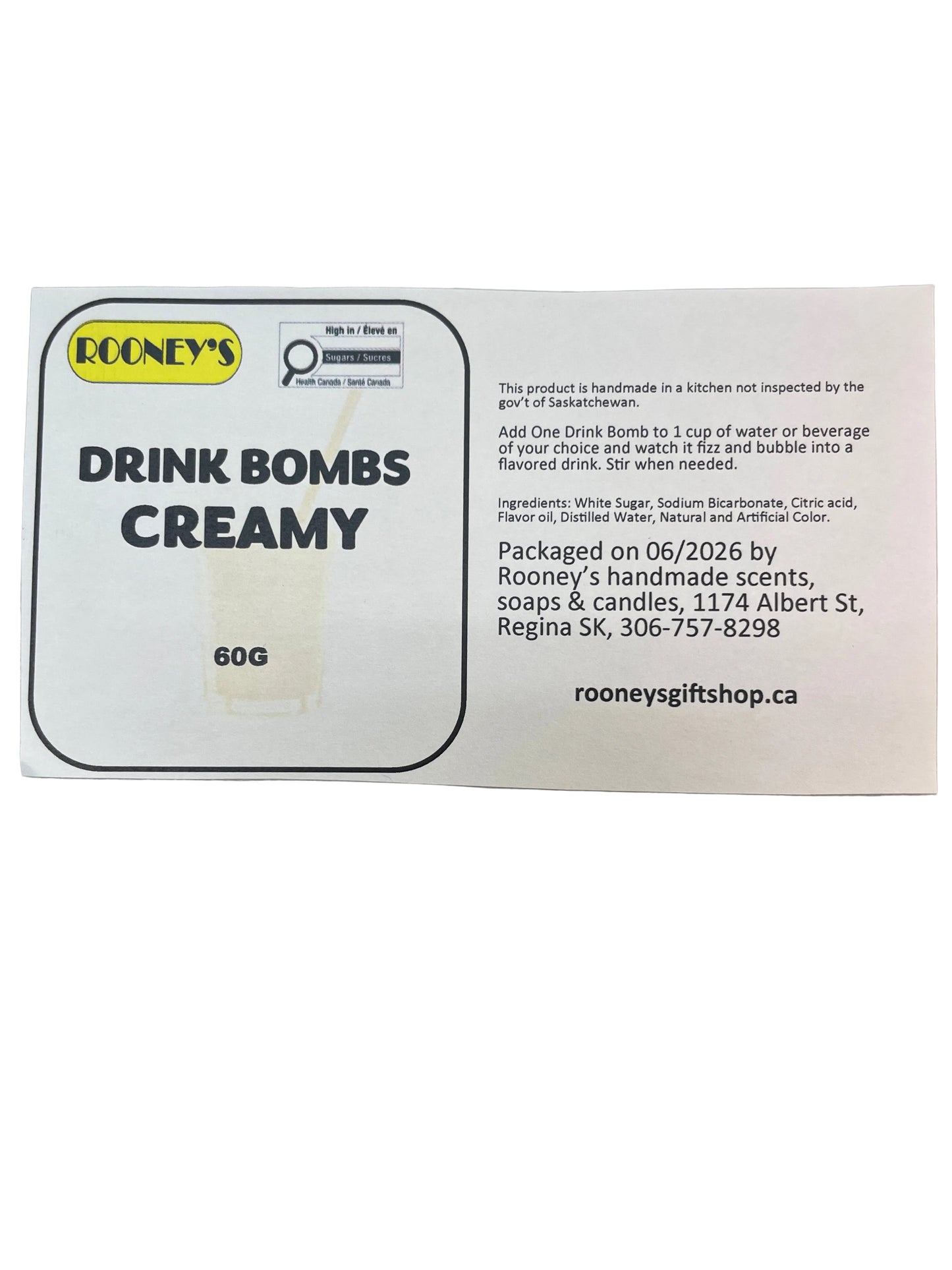DRINK BOMBS CREAMY 2 PACK