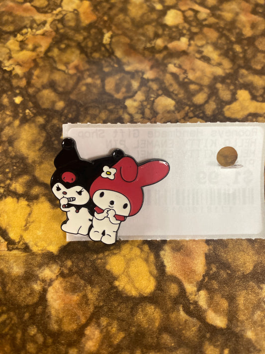 HELLO KITTY GOOD BAD PIN