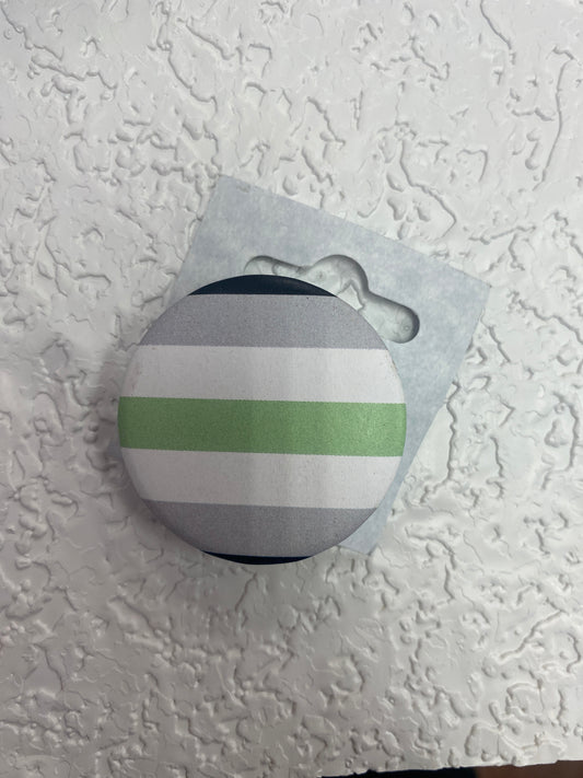 AGENDER PRIDE FLAG BUTTON