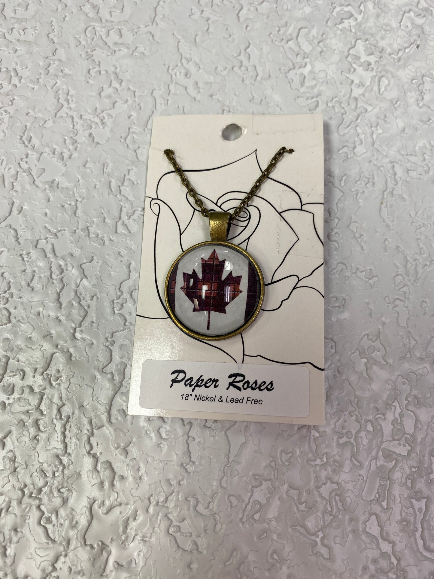 CANADA BRONZE NECKLACE