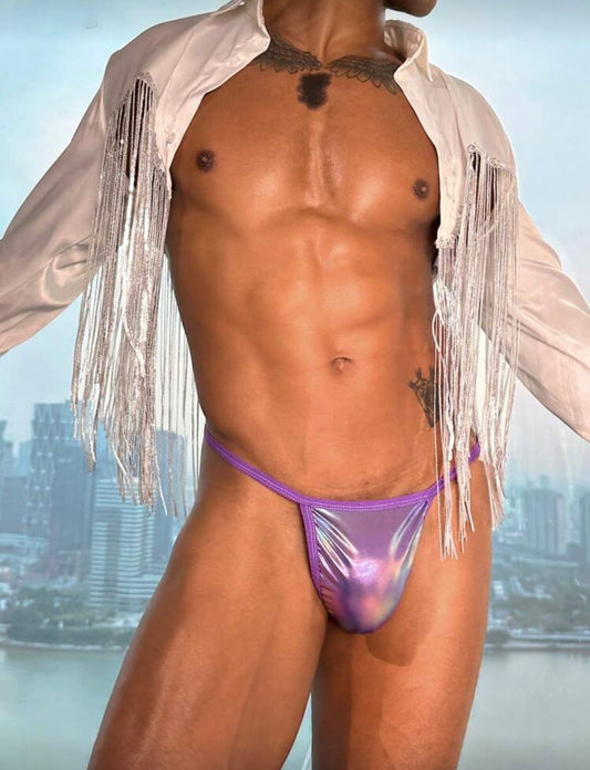 PURPLE SLIM FIT SEXY THONG