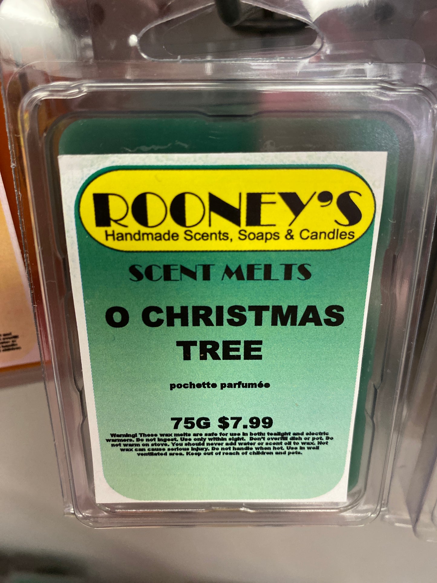 O CHRISTMAS TREE SCENT MELTS