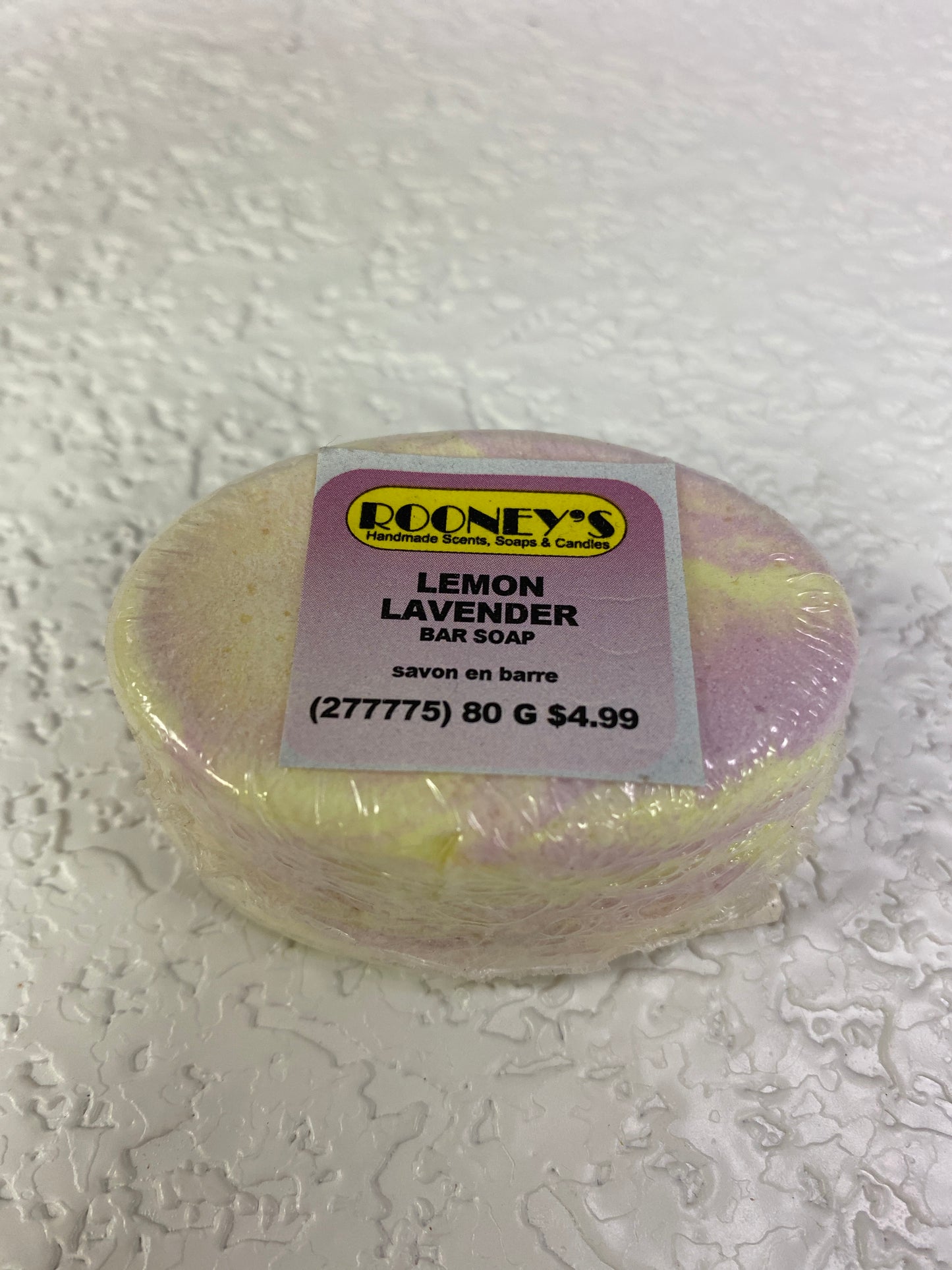 LEMON LAVENDER BAR SOAP