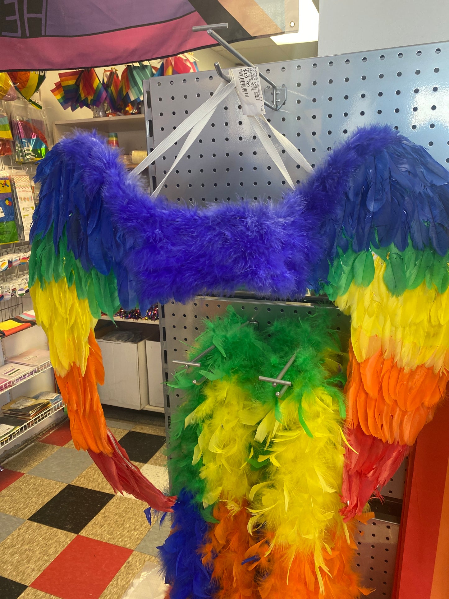 RAINBOW ANGEL WINGS