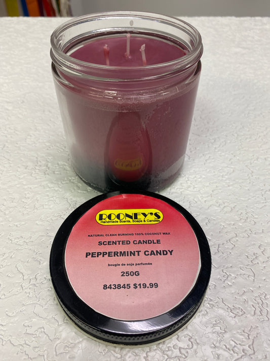 PEPPERMINT CANDY CANDLE 250G