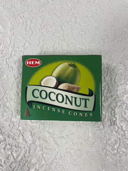 COCONUT INCENSE CONES