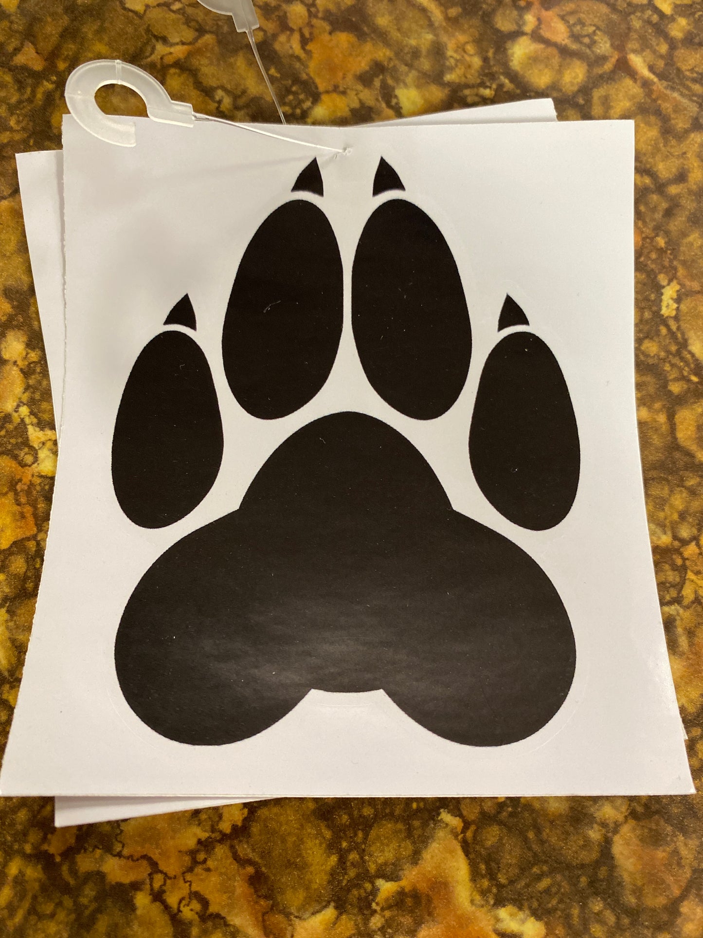 PAW STICKER