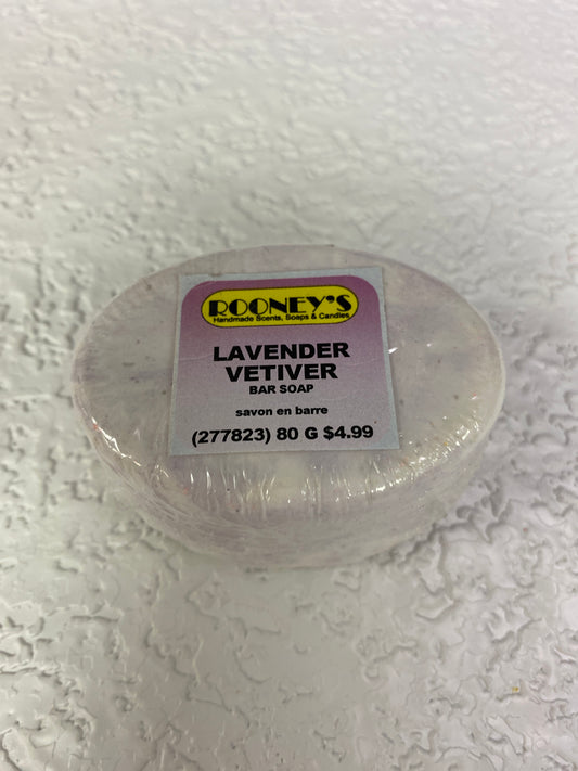 LAVENDER VETIVER BAR SOAP