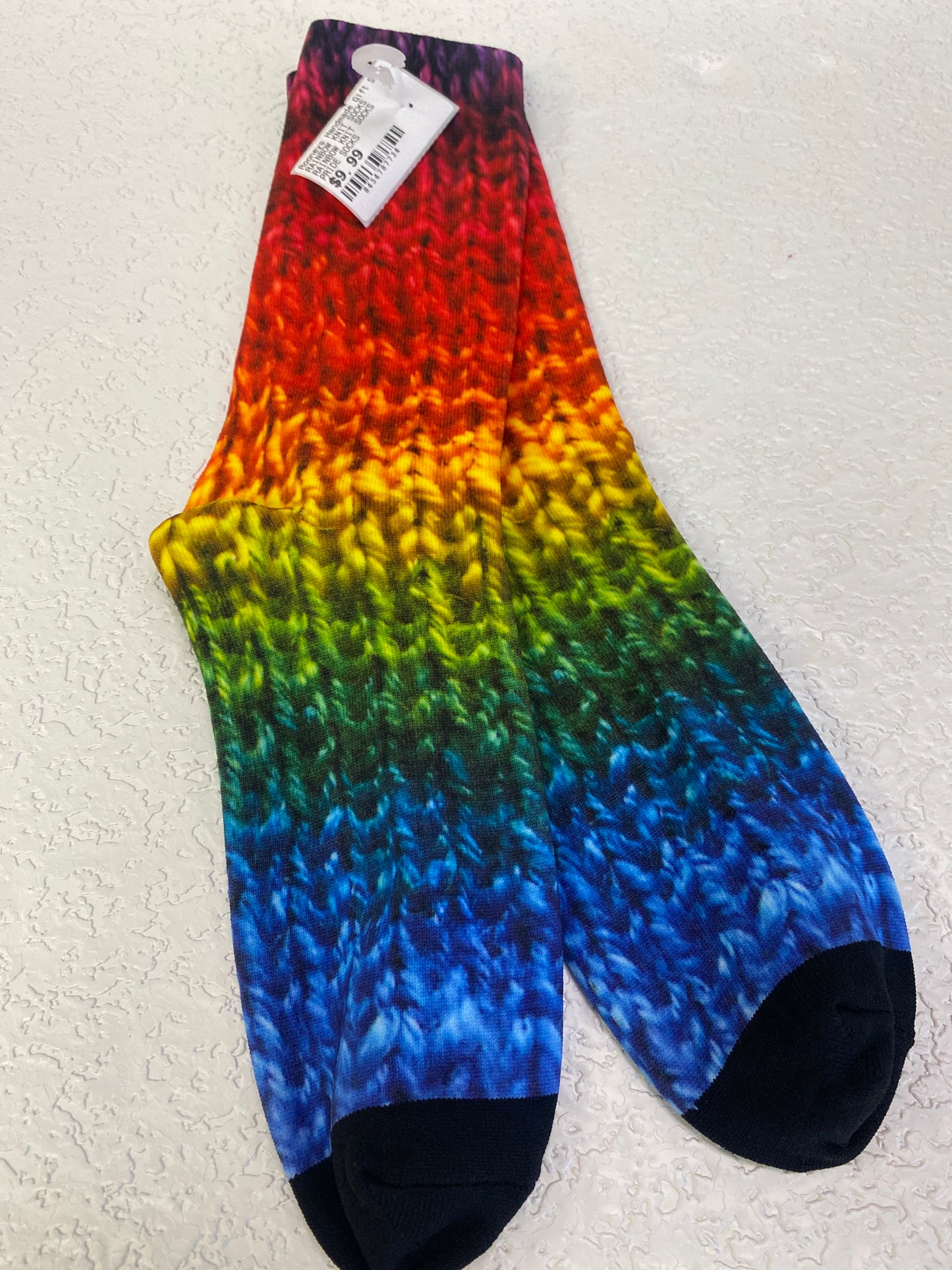 RAINBOW KNIT SOCKS