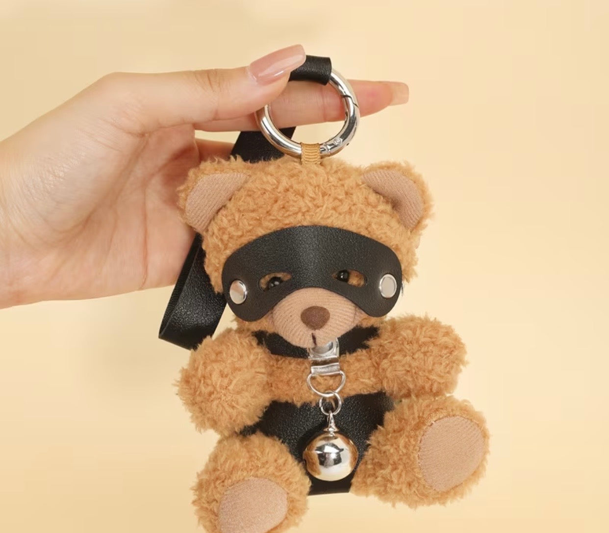 SEXY BEAR KEYCHAIN BELL STYLE