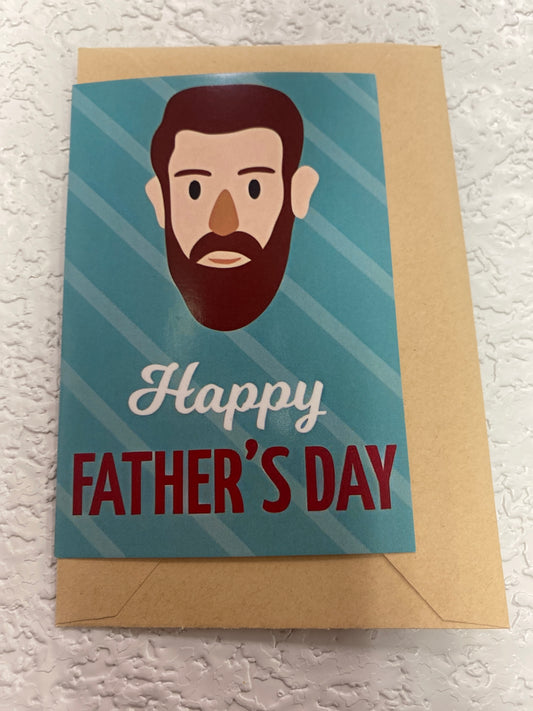 FATHERS DAY SMALL GREETING CARD