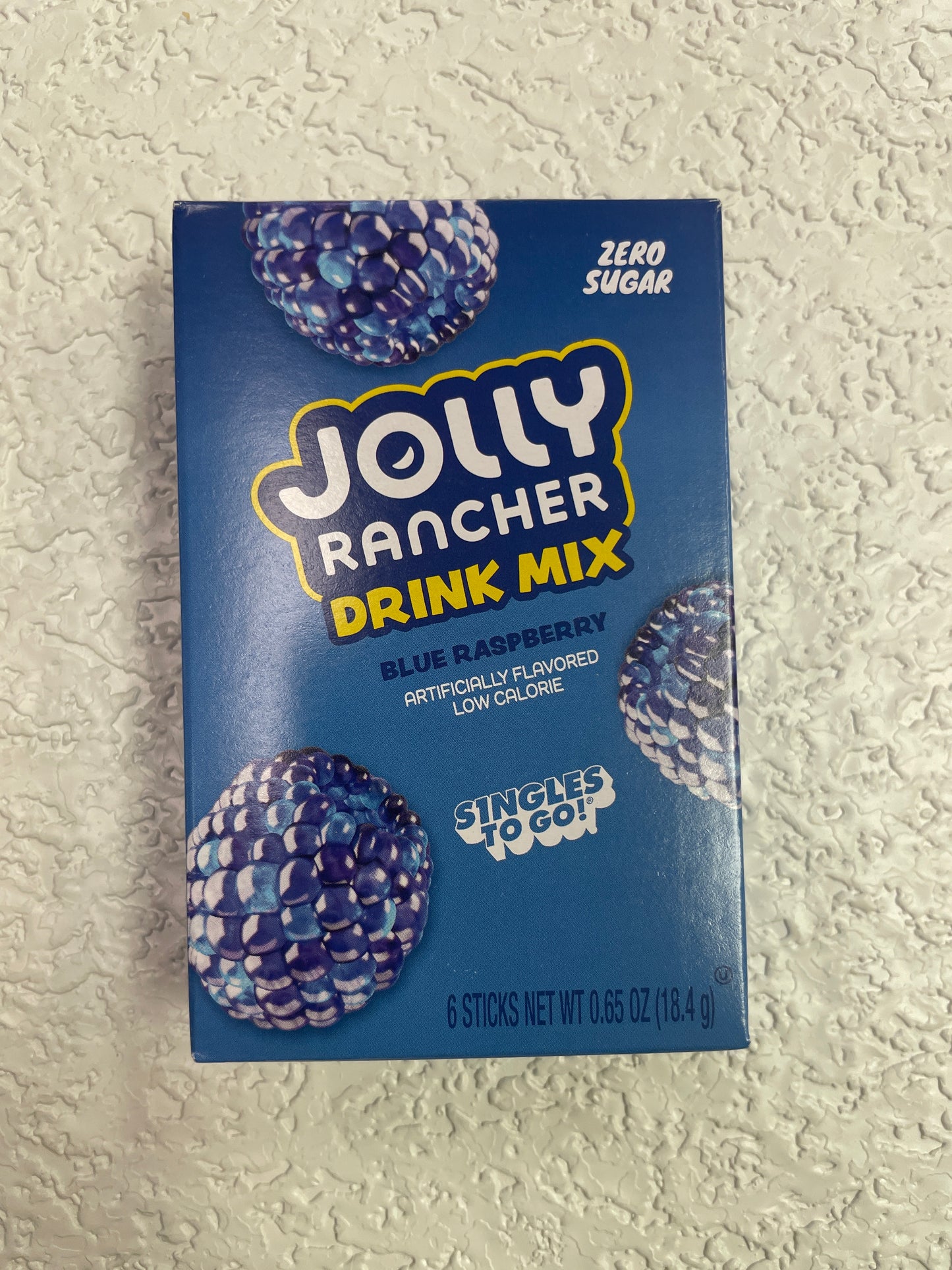 JOLLY RANCHER DRINK MIX ZERO SUGAR BLUE RASPBERRY